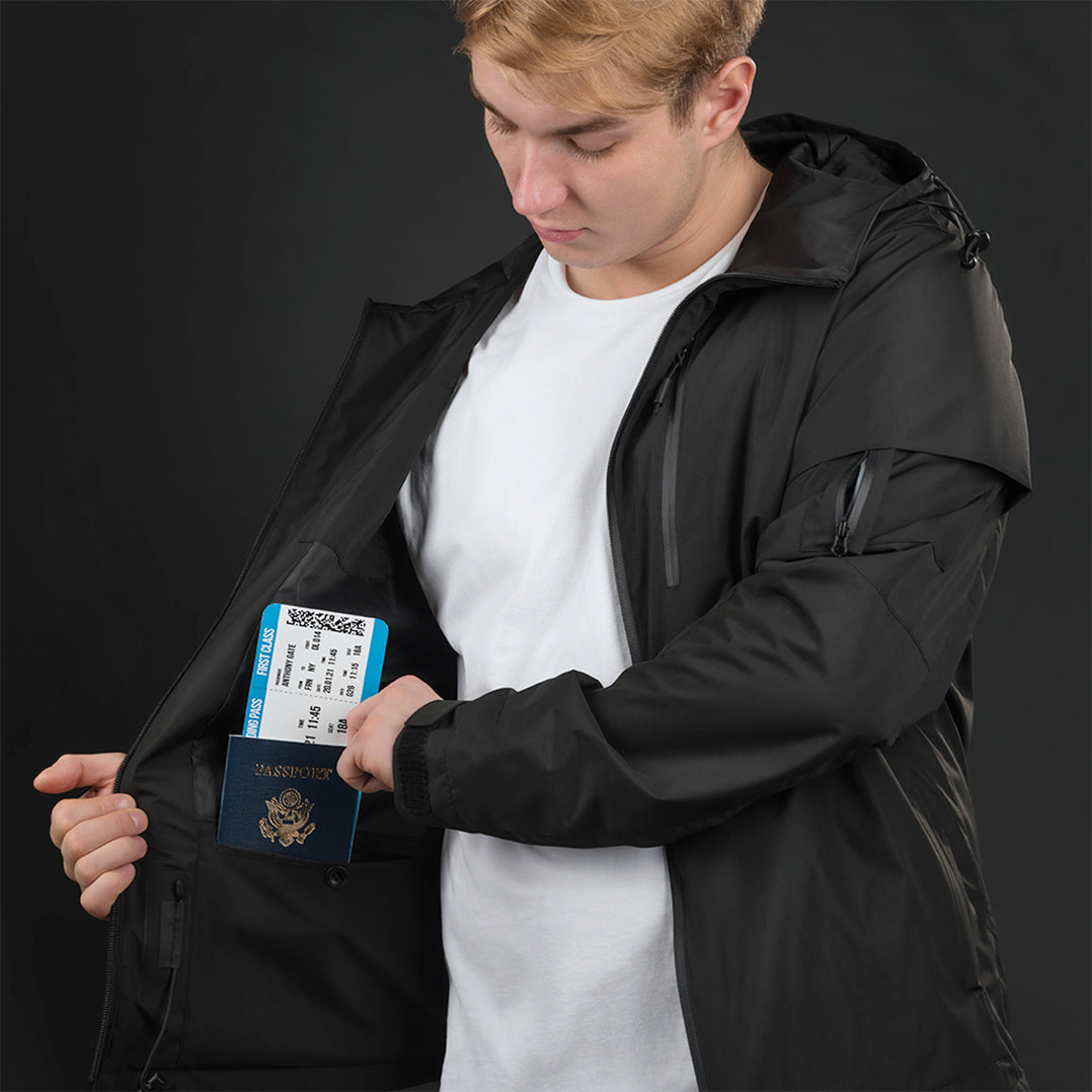 Gamma black jackets