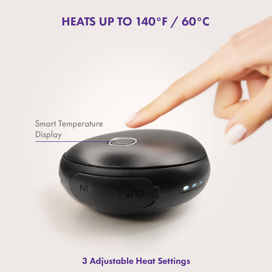 Heta Hand Power Bank with Temperature Display